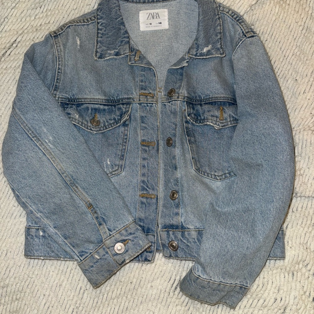 Zara Kids Light Blue Jean Jacket